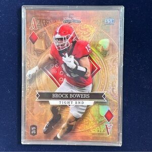 Brock Bowers Football Trading Card